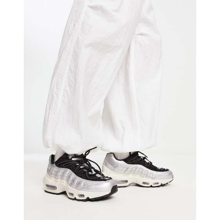 Nike air deals max 1 silver