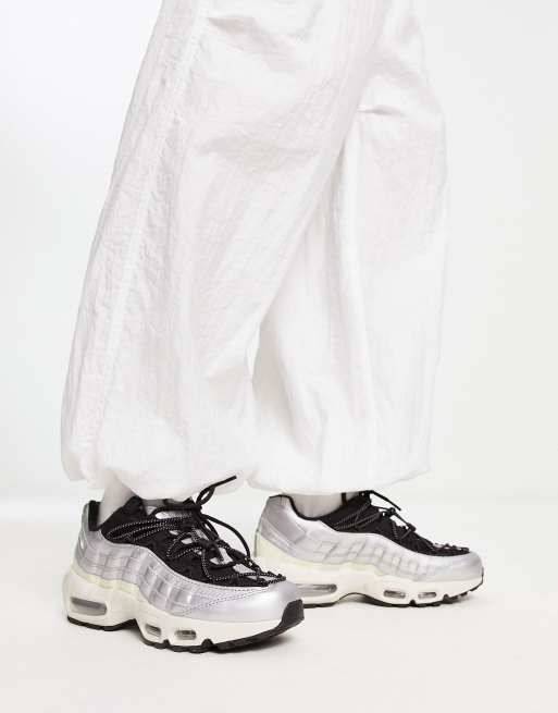 Nike 95 clearance silver