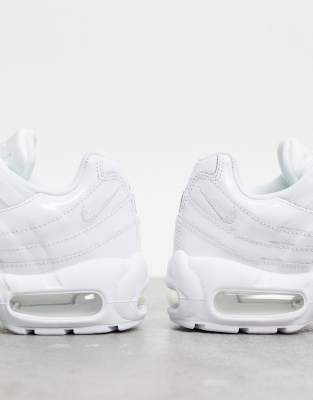 nike air max 95 womens triple white