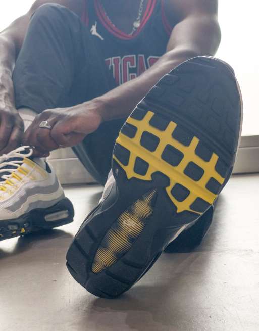 Air max 95 yellow and clearance white