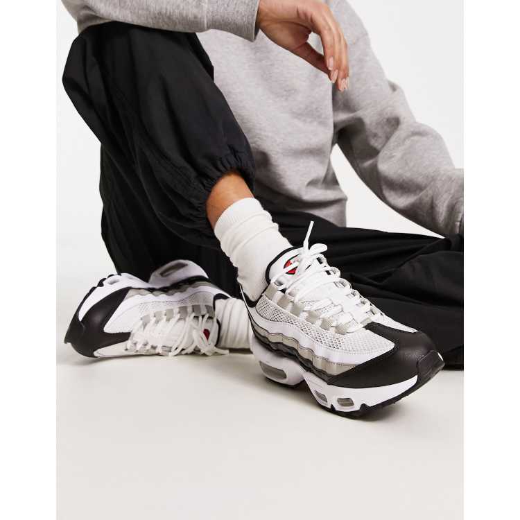 Nike sportswear air shop max 95 light silver/white