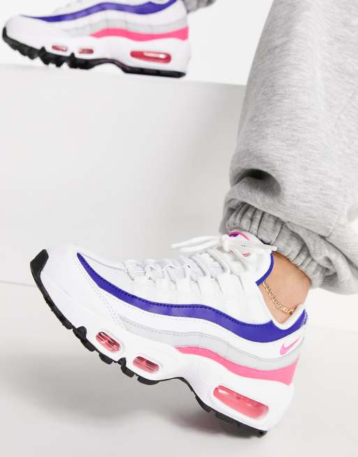 Nike air max white best sale size 4