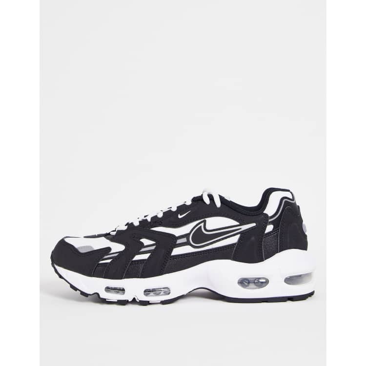 Air max 96 black best sale and white