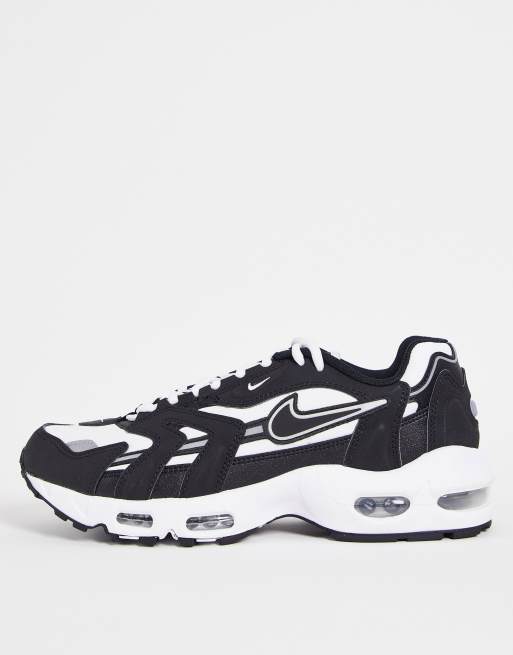 Nike Air Max 96 II trainers in black and white