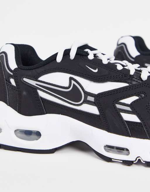 Nike Air Max 96 II trainers in black and white