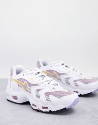 Nike Air Max 96 II trainers in white and pastel