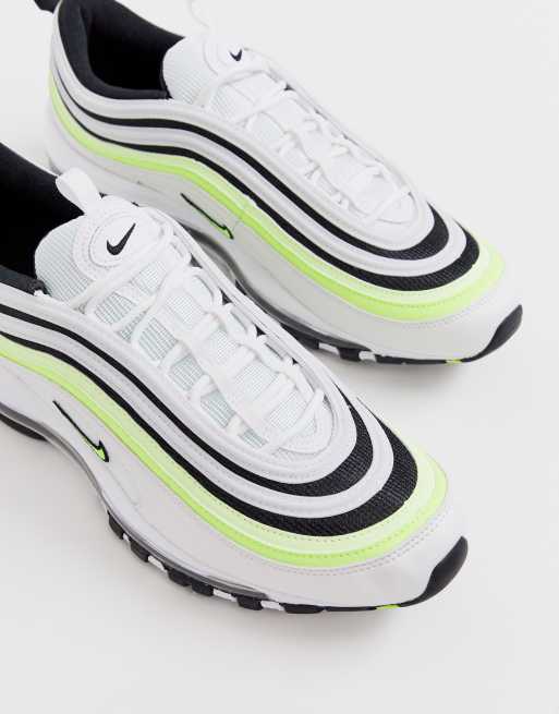 Nike air max 97 vert clearance fluo