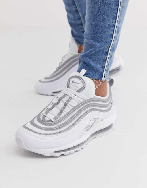 Nike air max 97 cheap blanc gris