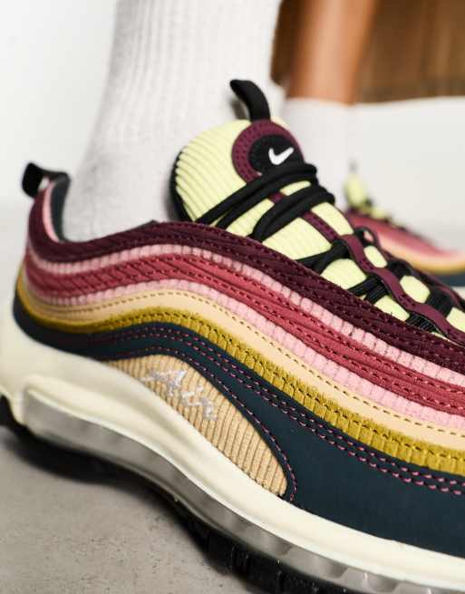 Nike - Air Max 97 - Baskets en velours côtelé mélangé