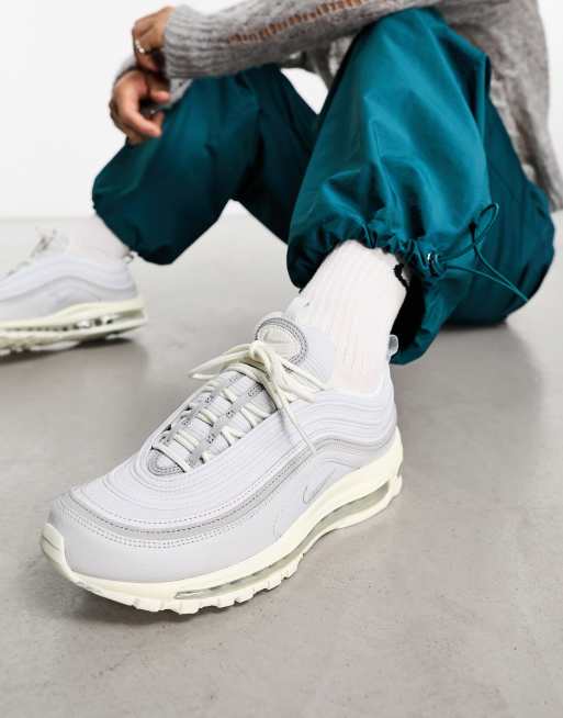 Nike Air Max 97 Baskets Gris blanc et noir