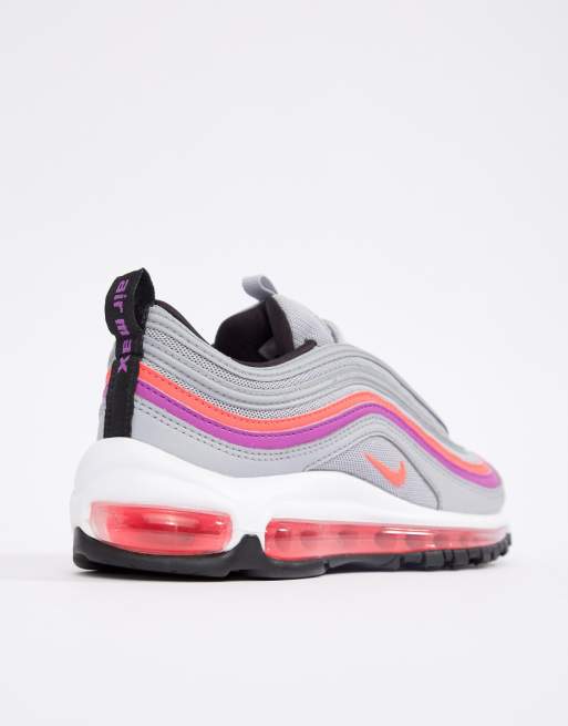 air max 97 rose et grise