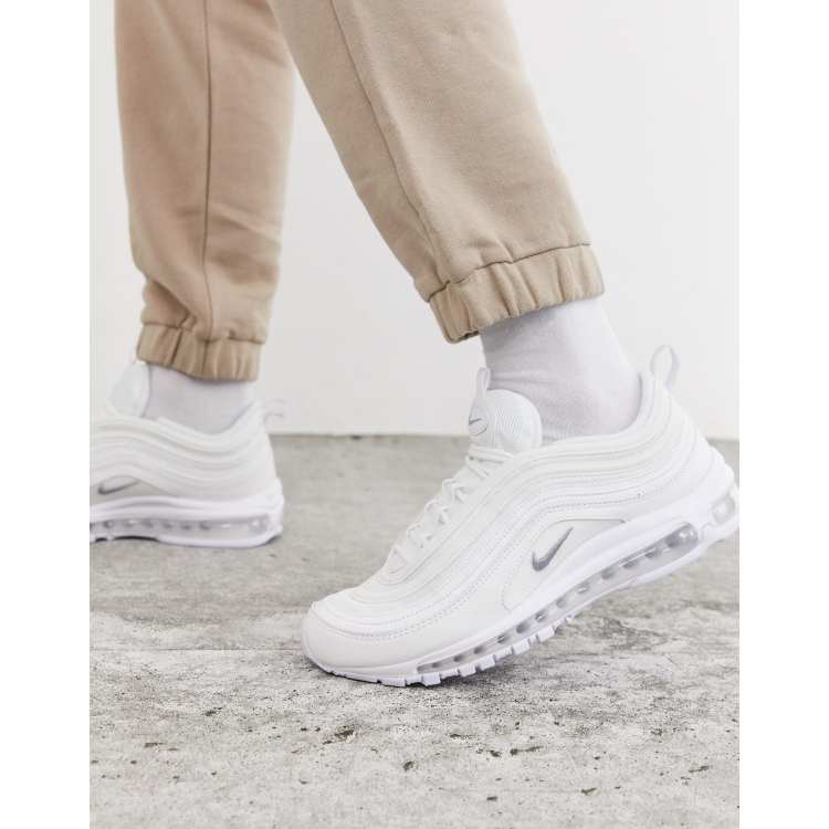 Nike 97 cheap blanche homme