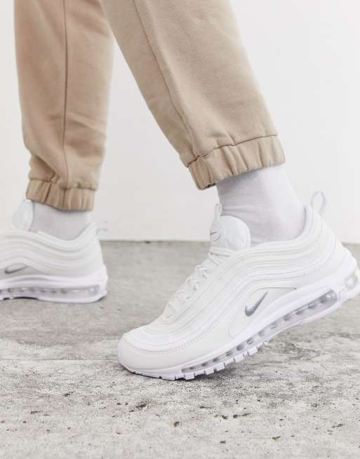 Nike Air Max 97 Baskets Triple blanc