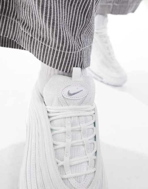 Nike Air Max 97 Baskets Triple blanc ASOS