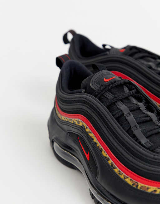 Nike – Air Max 97 – Czarne buty sportowe ze wstawką w panerkę, 3 z 4