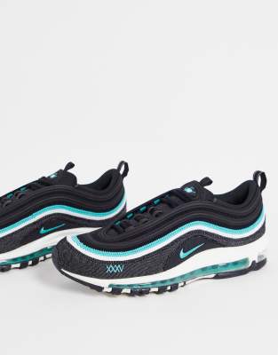 turquoise nike air max 97