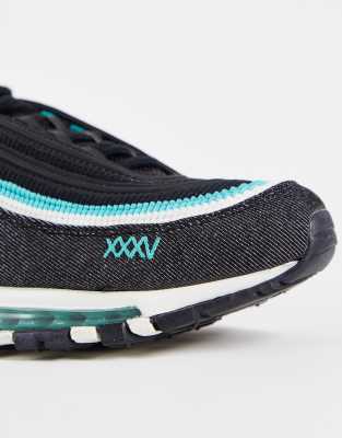 turquoise air max 97