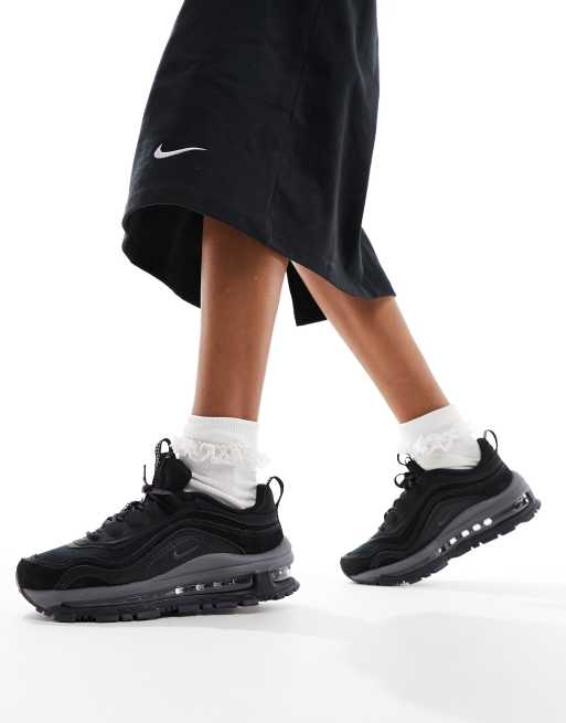 Nike Air high waisted flared leggings in black