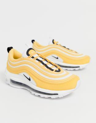 yellow nike air max shoes