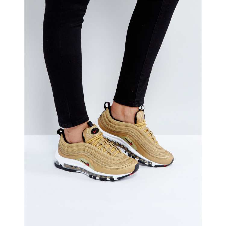 Air max on sale 97 gold nike