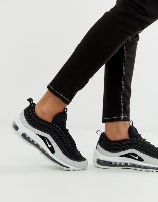 air max 97 black with white sole