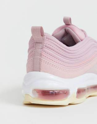 nike air max 97 premium trainers in pink