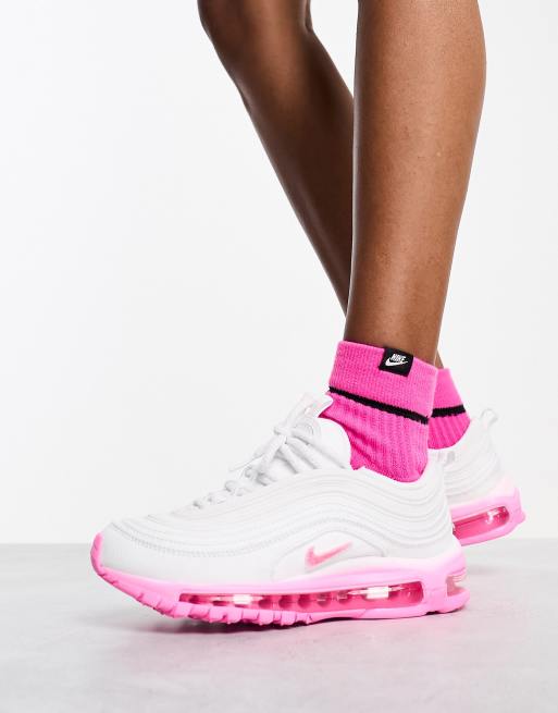 Air max shop 97 blanc rose