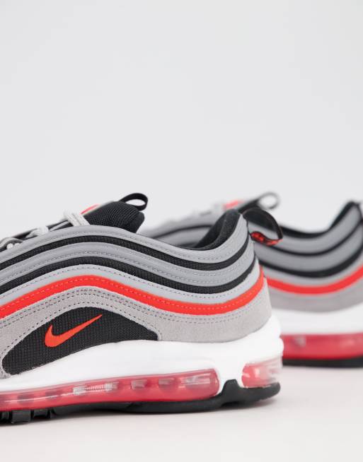 Air max 97 store rouge et grise