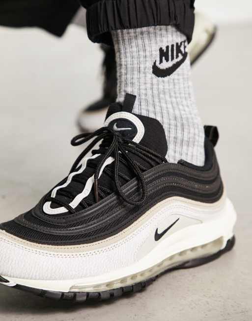 Nike Air Max 97 Sneaker in Schwarz und Beige ASOS