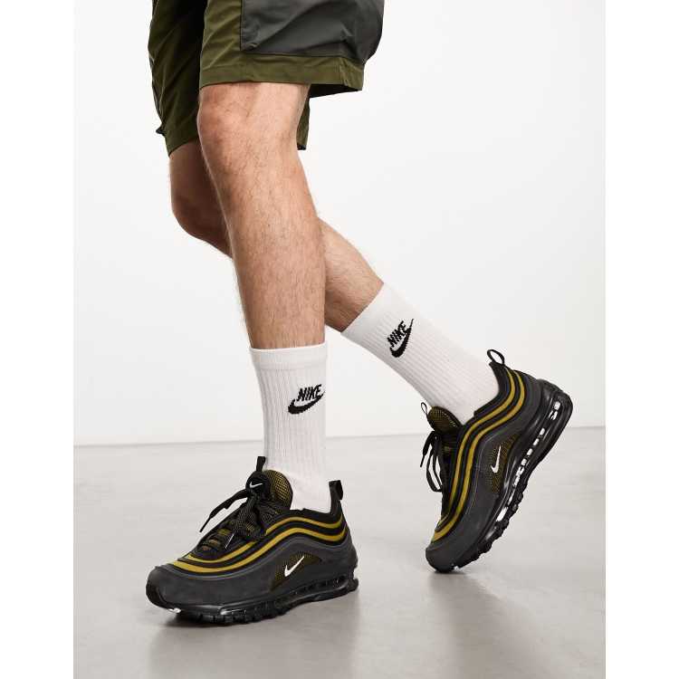 Nike Air Max 97 Sneaker in Schwarz und Bronze ASOS