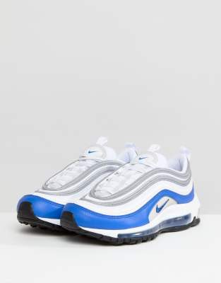 nike air max bianche e blu