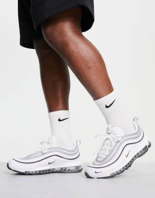 Nike Air Max 97 Sneakers bianche e grigie ASOS