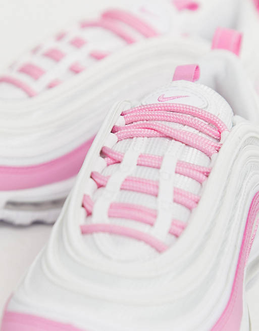 Nike Air - Max 97 - Sneakers bianche e rosa