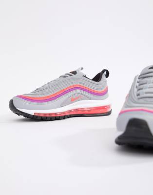 air max 97 grigie e rosa