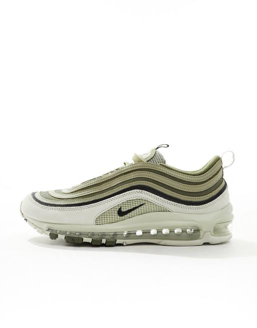 Nike Air Max 97 Sneakers i råhvid/gyldenbrun ASOS