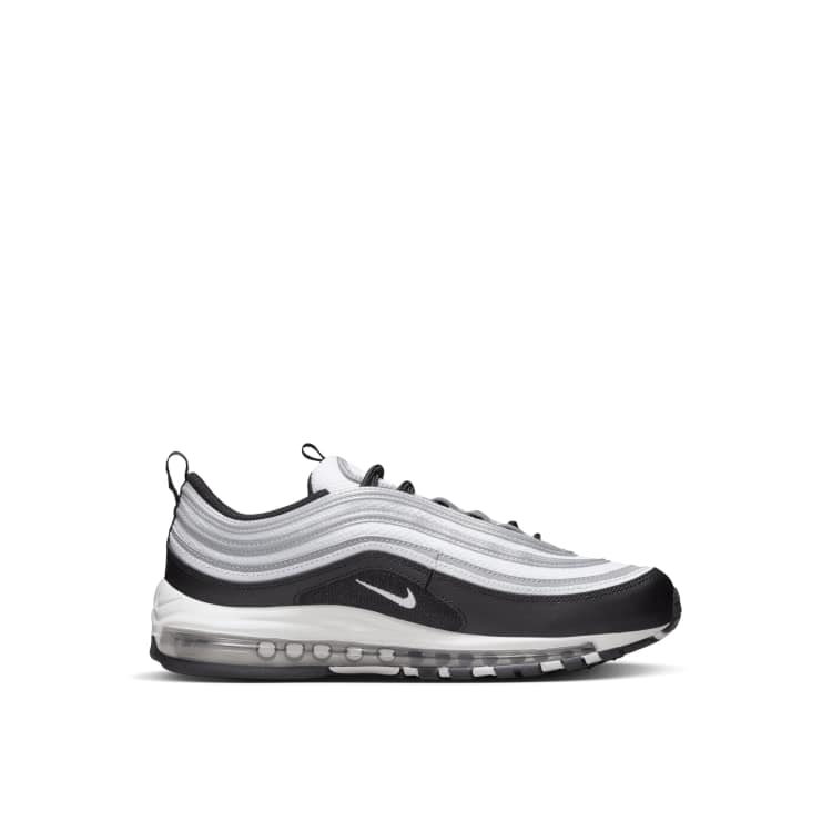 Nike Men's Air Max 97 Black Metallic Silver Casual Shoes