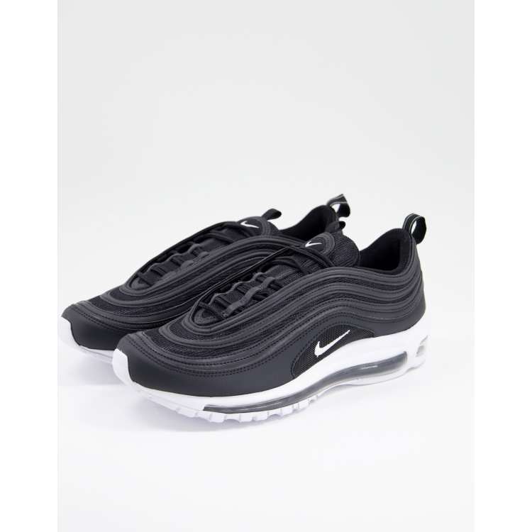 97 nike black hot sale and white