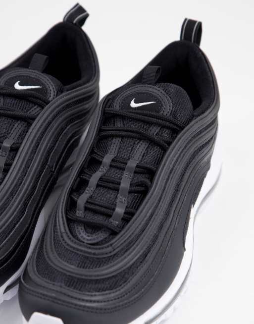 Nike Air Max 97 sneakers in black and white