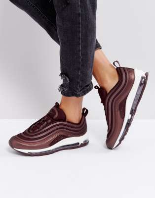 air max 97 mahogany mink on feet