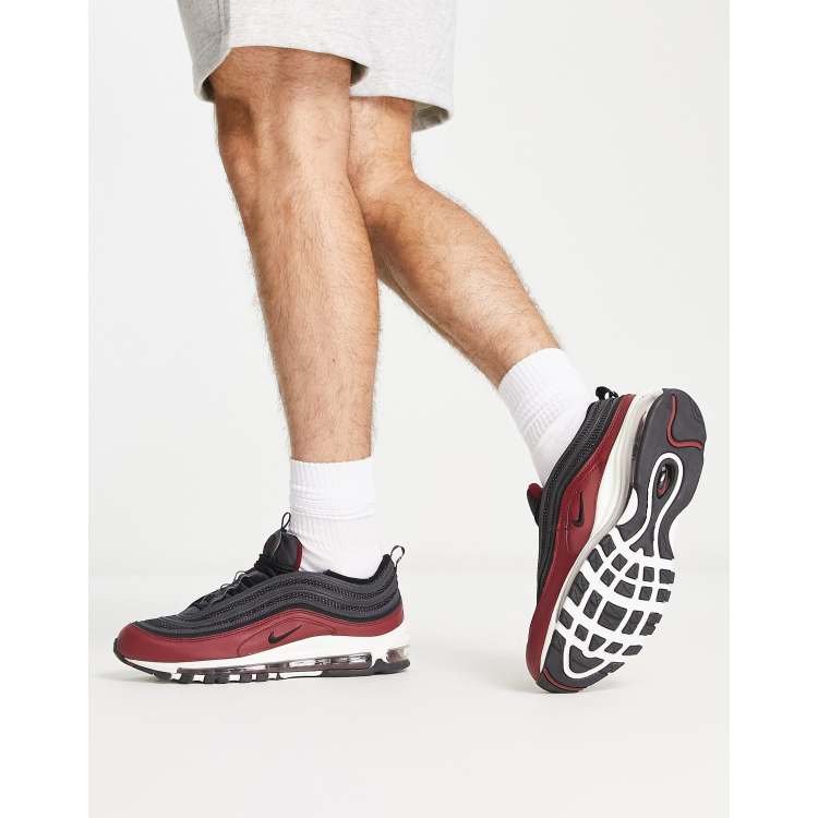 Nike Air Max 97 Gym Red On Feet