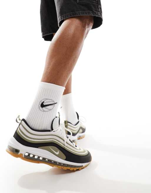 Nike Air Max 97 sneakers in stone and black ASOS