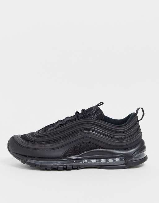 Nike Air Max 97 Sneakers In Triple Black Asos