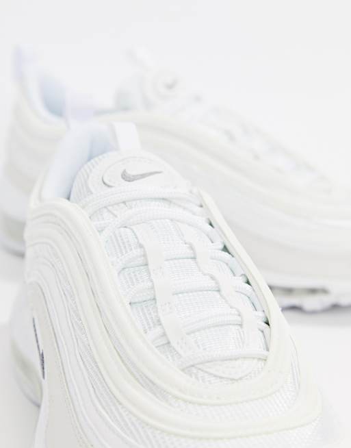 Nike Air Max 97 sneakers in triple white | ASOS