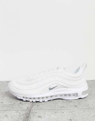 all white nike 97