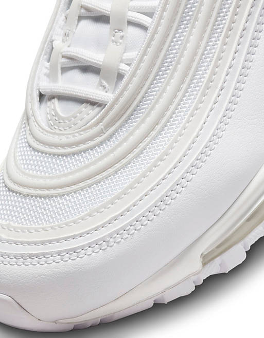 Nike Air Max 97 sneakers in triple white | ASOS