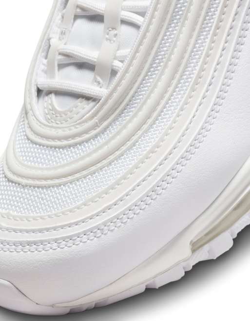 Nike Air Max 97 sneakers in triple white