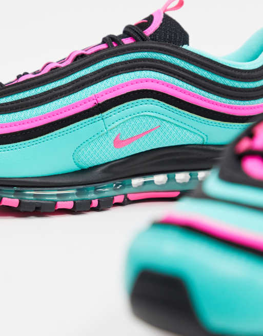 Air max 97 2024 turquoise and pink