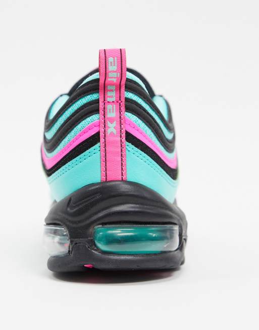 Pink and turquoise air max outlet 97