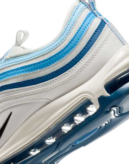 Nike Air Max 97 Sneakers in white and blue