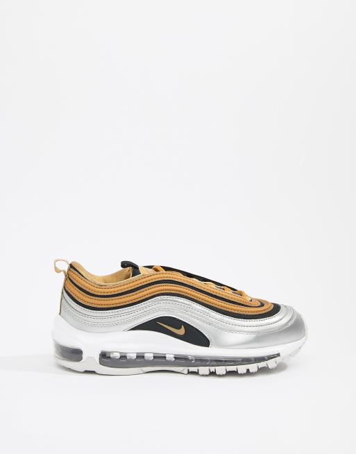 Nike air max on sale nere e oro